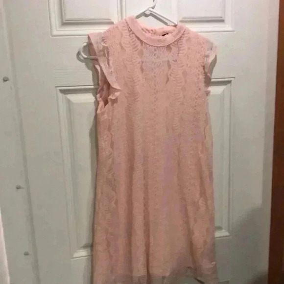 As u wish size large lace dress light pink‎ - Picture 1 of 8